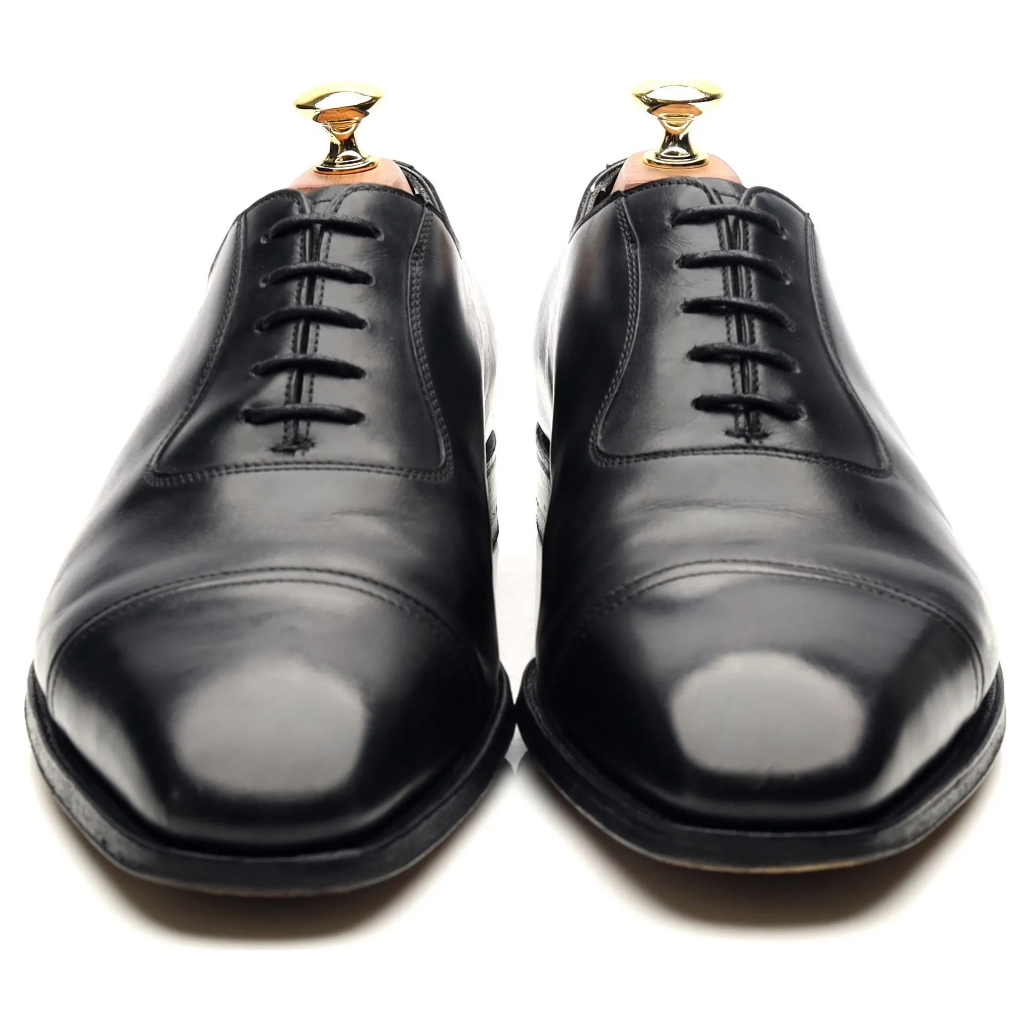 Black Leather Oxford UK 8.5 E