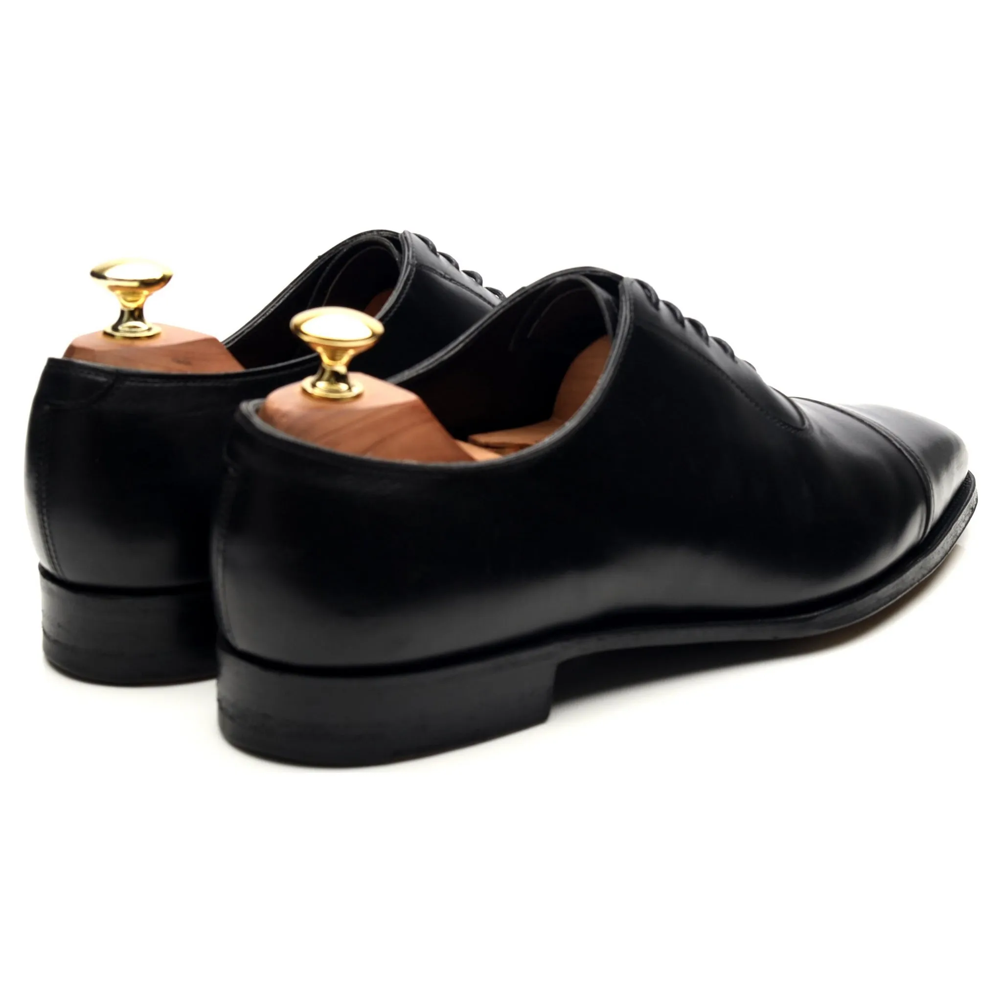Black Leather Oxford UK 8.5 E