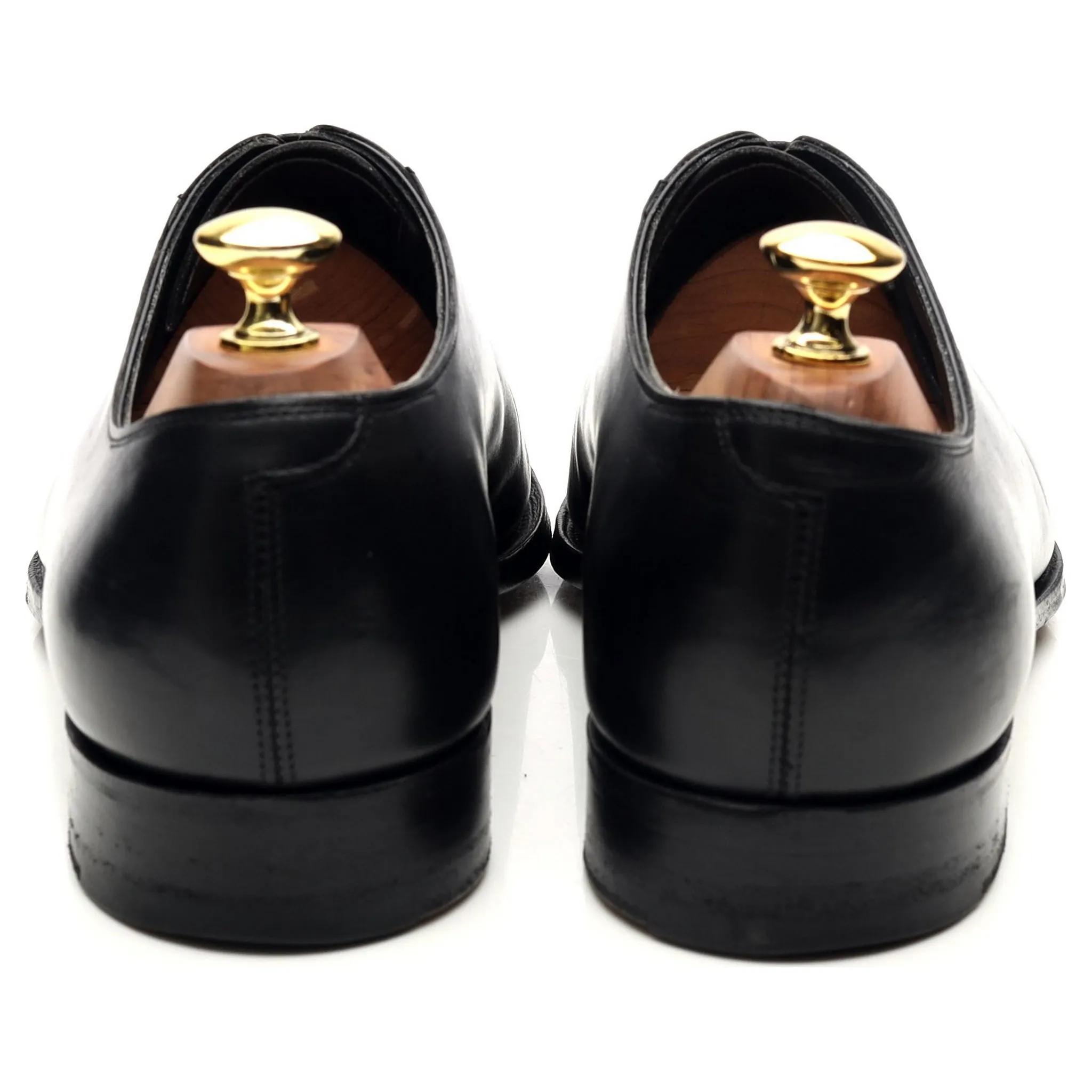 Black Leather Oxford UK 8.5 E