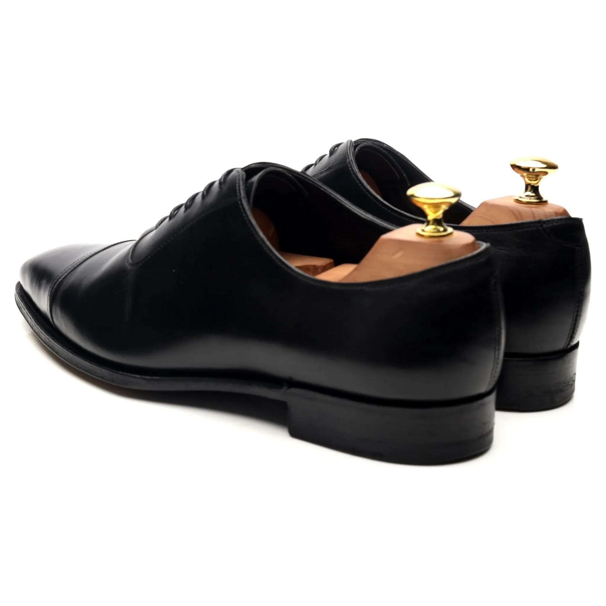 Black Leather Oxford UK 8.5 E