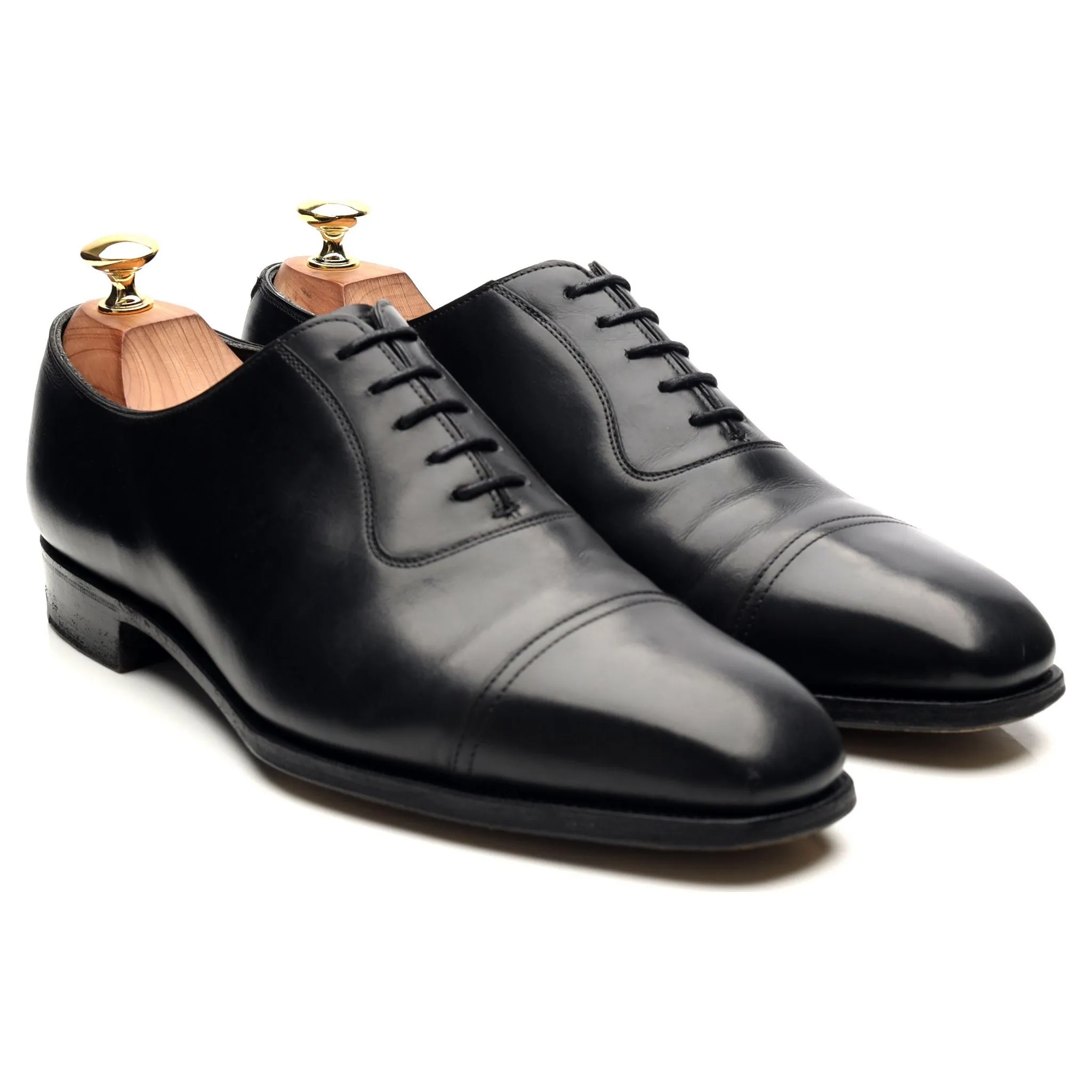 Black Leather Oxford UK 8.5 E