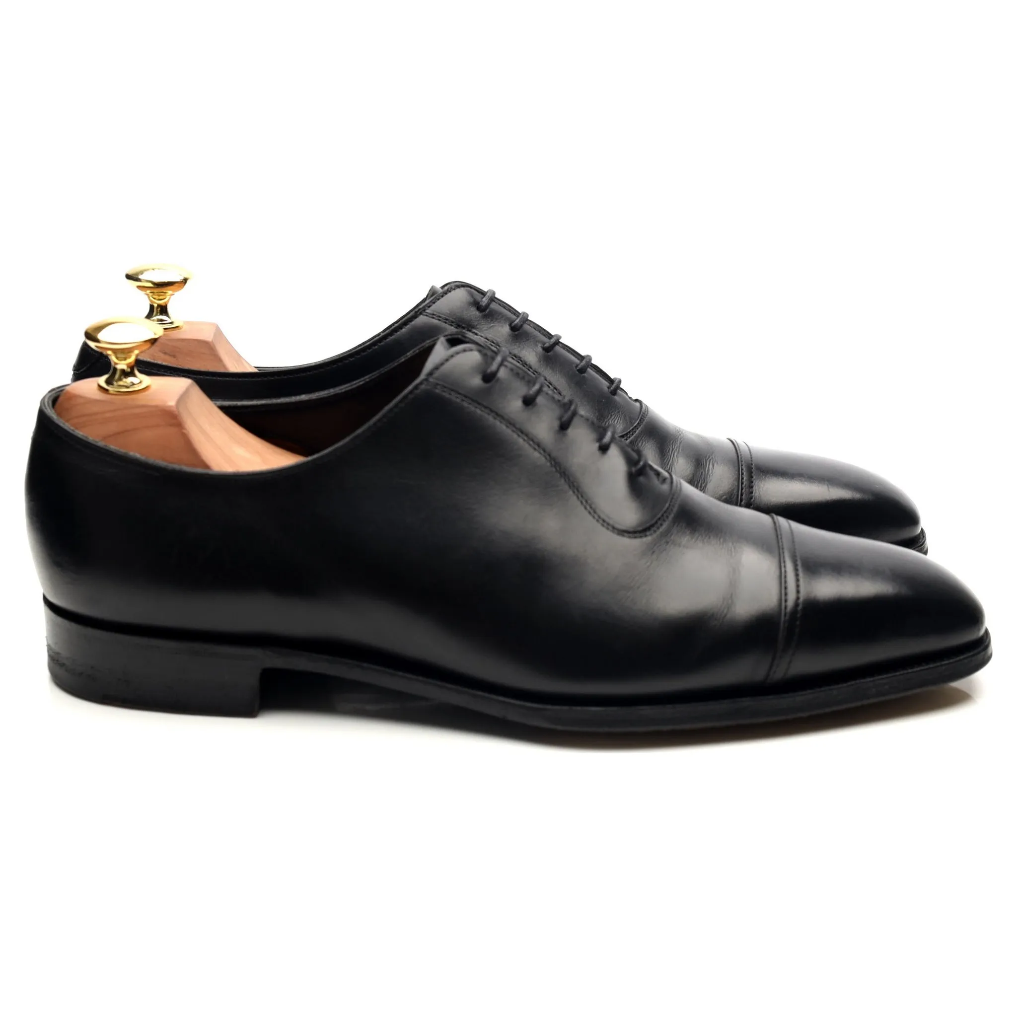 Black Leather Oxford UK 8.5 E