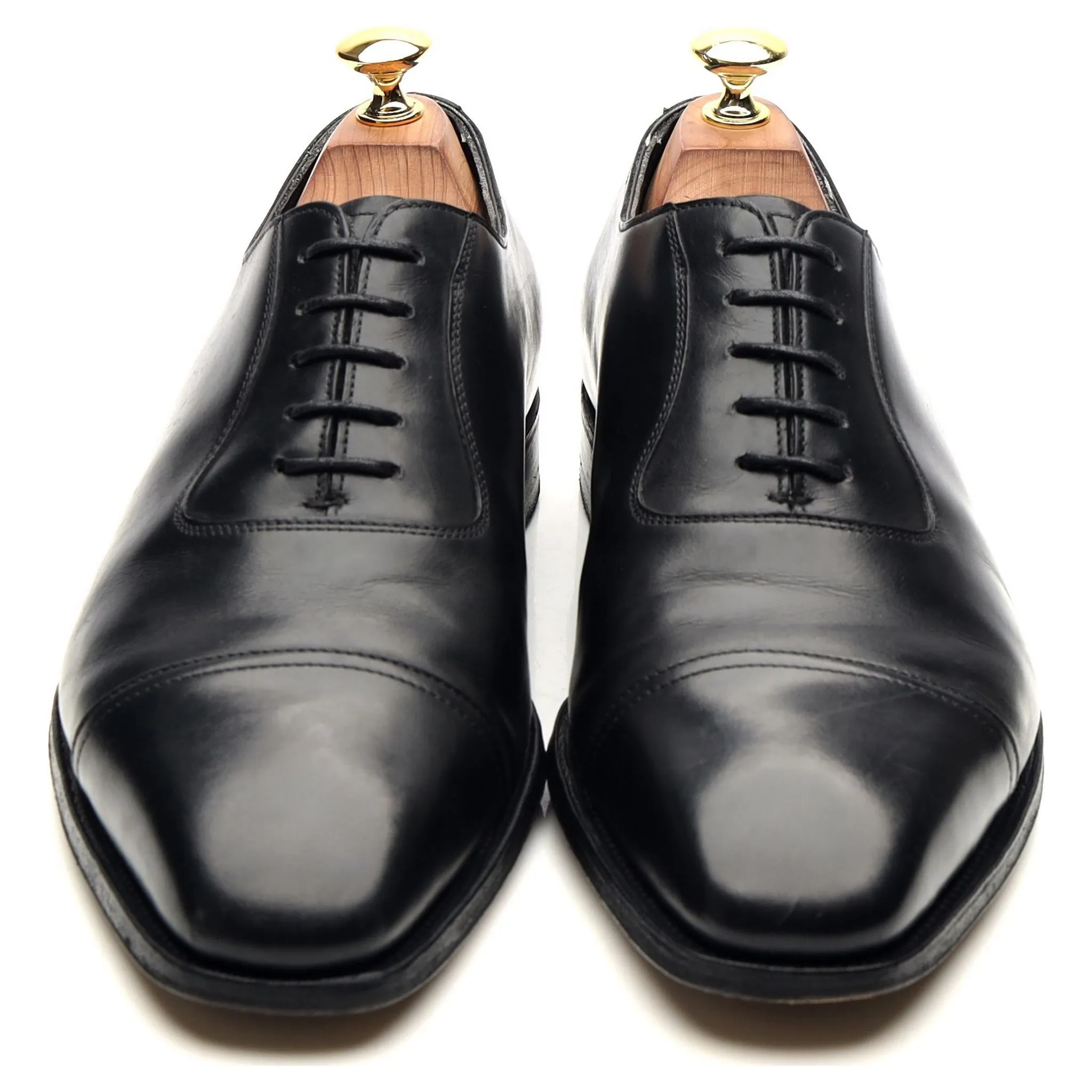 Black Leather Oxford UK 8.5 E