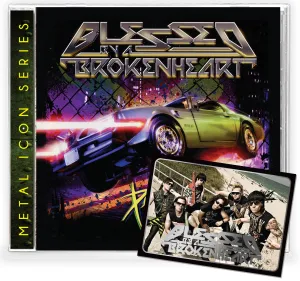 BLESSED BY A BROKEN HEART - PEDAL TO THE METAL   2 (*NEW-CD, 2022, Brutal Planet) Elite Christian 80's Modern Metal