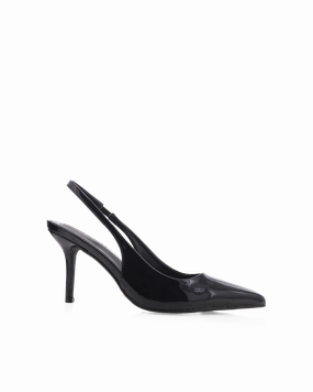 Walk Elegant Luxury Sandals BLONDIE - BLACK PATENT