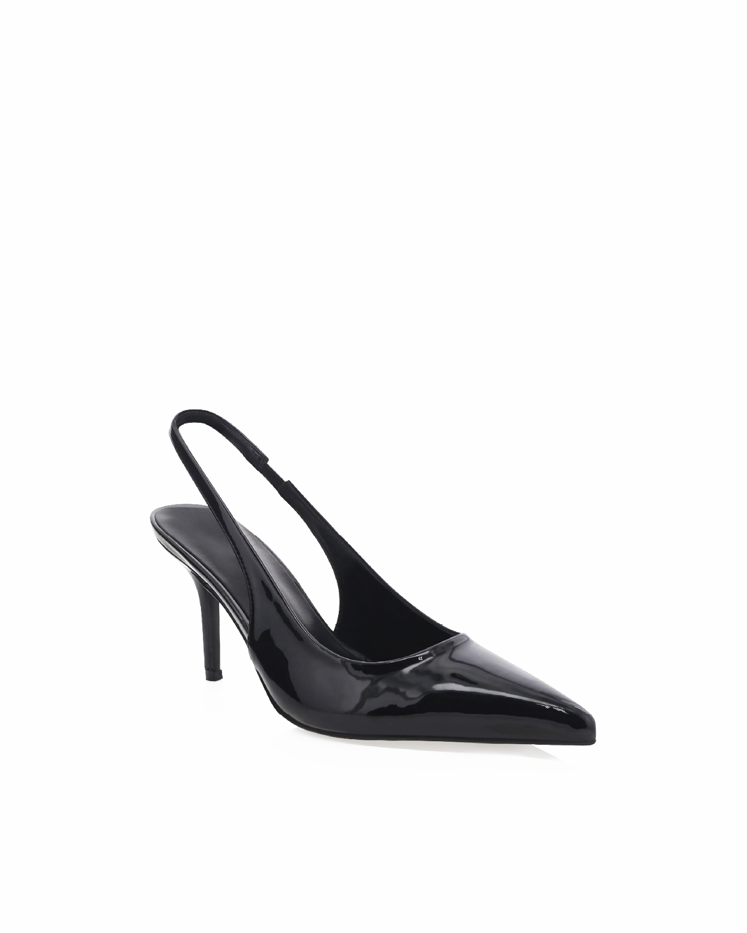 BLONDIE - BLACK PATENT Smart Pumps