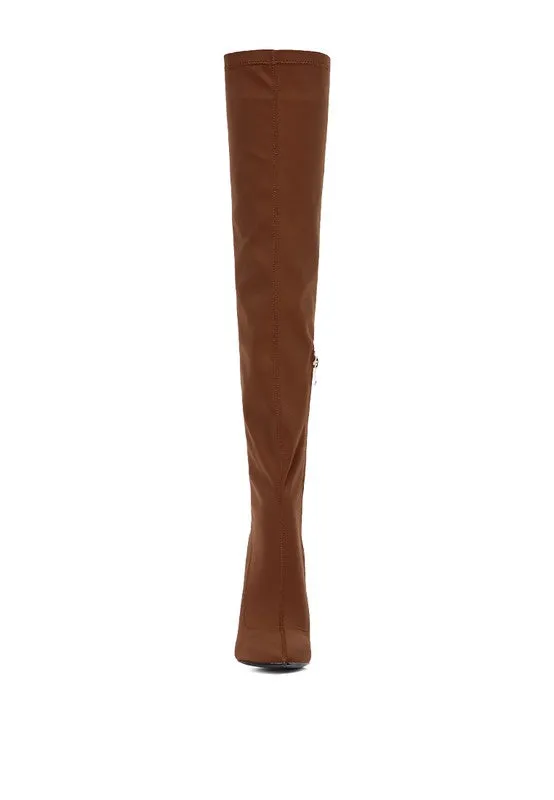 Blue Zone Planet |  Holly's Superstretch Stiletto Long Over the Knee Boot