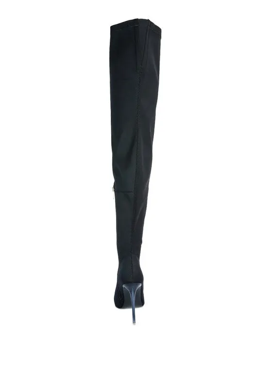 Blue Zone Planet |  Holly's Superstretch Stiletto Long Over the Knee Boot