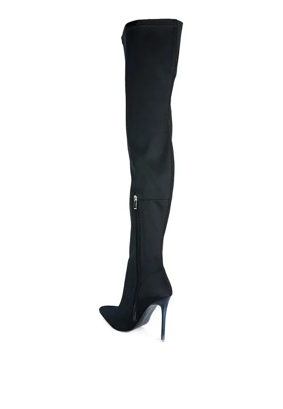 Blue Zone Planet |  Holly's Superstretch Stiletto Long Over the Knee Boot