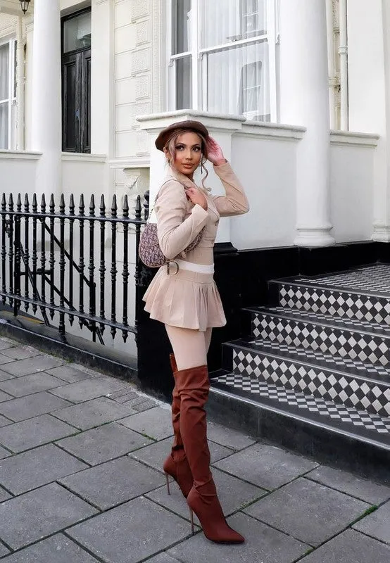 Blue Zone Planet |  Holly's Superstretch Stiletto Long Over the Knee Boot