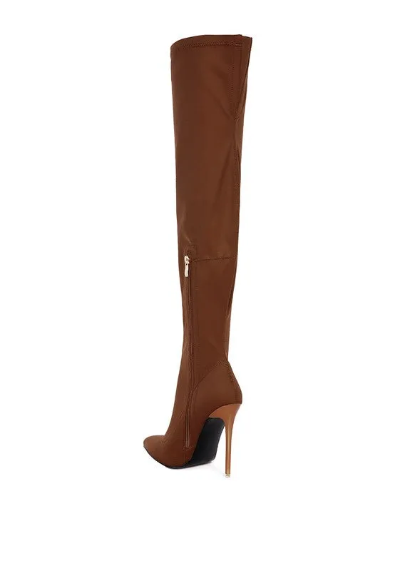 Blue Zone Planet |  Holly's Superstretch Stiletto Long Over the Knee Boot