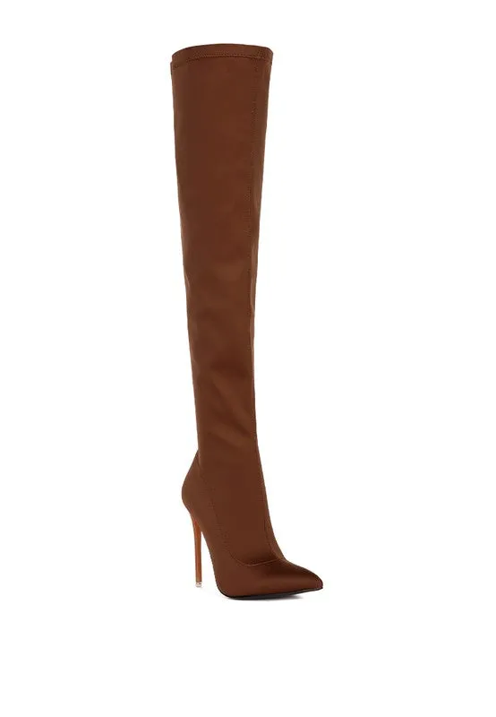 Blue Zone Planet |  Holly's Superstretch Stiletto Long Over the Knee Boot
