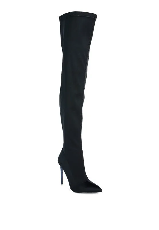 Blue Zone Planet |  Holly's Superstretch Stiletto Long Over the Knee Boot