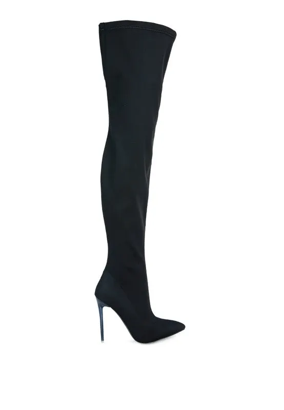 Blue Zone Planet |  Holly's Superstretch Stiletto Long Over the Knee Boot