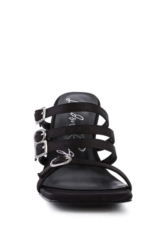 Blue Zone Planet |  NYLE PLATFORM HEELED SANDALS