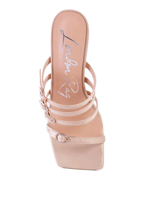 Blue Zone Planet |  NYLE PLATFORM HEELED SANDALS
