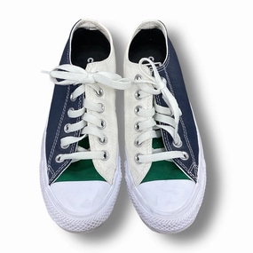 Blue & Green Shoes Sneakers Converse, Size 6.5 Seamless Inner Lining