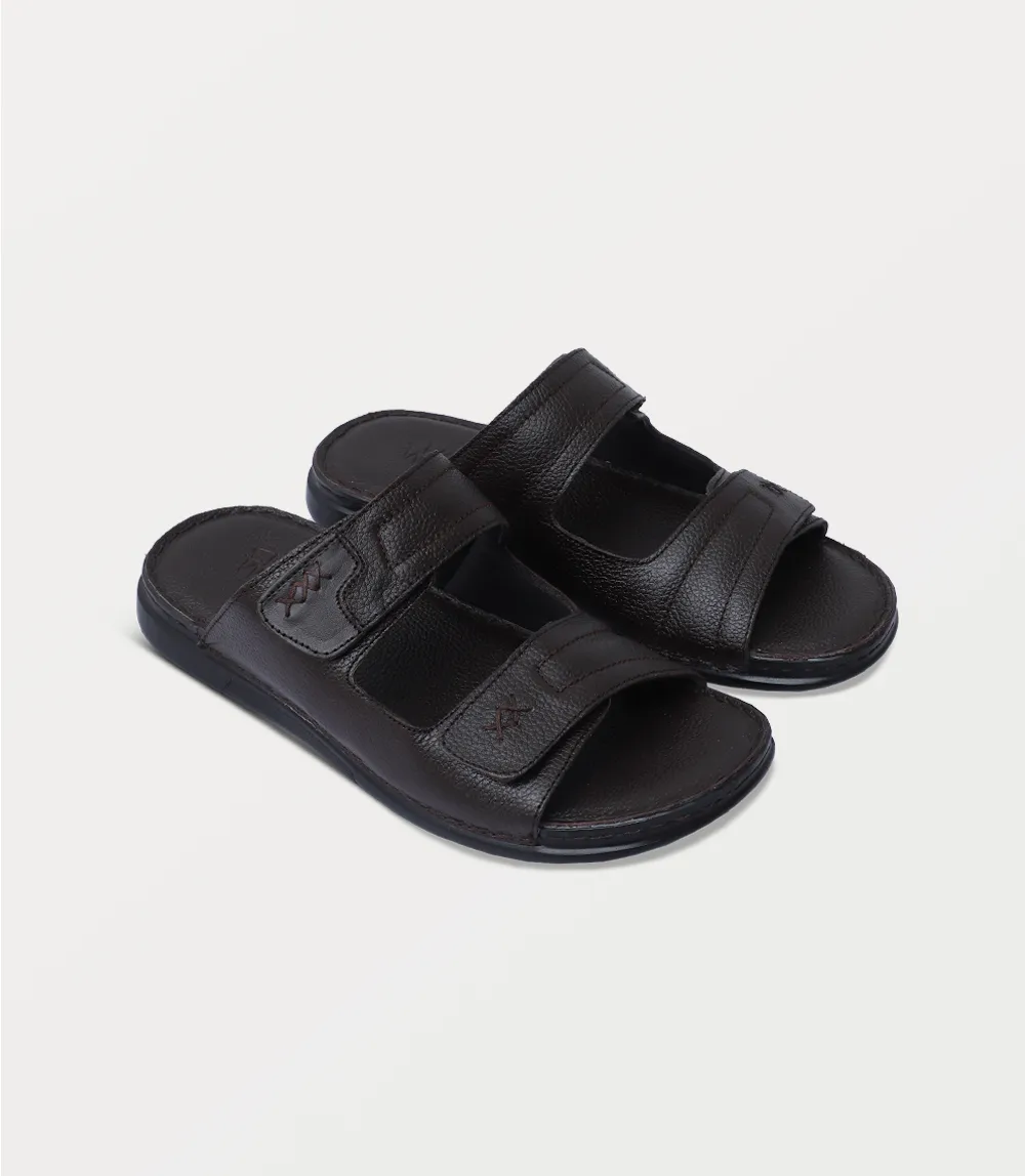 BM6878-ESPRESSO-Men Slipper