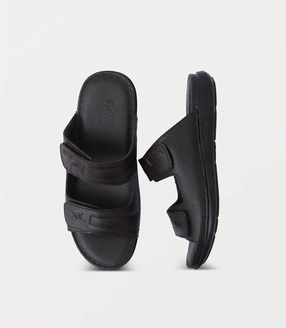 BM6878-ESPRESSO-Men Slipper