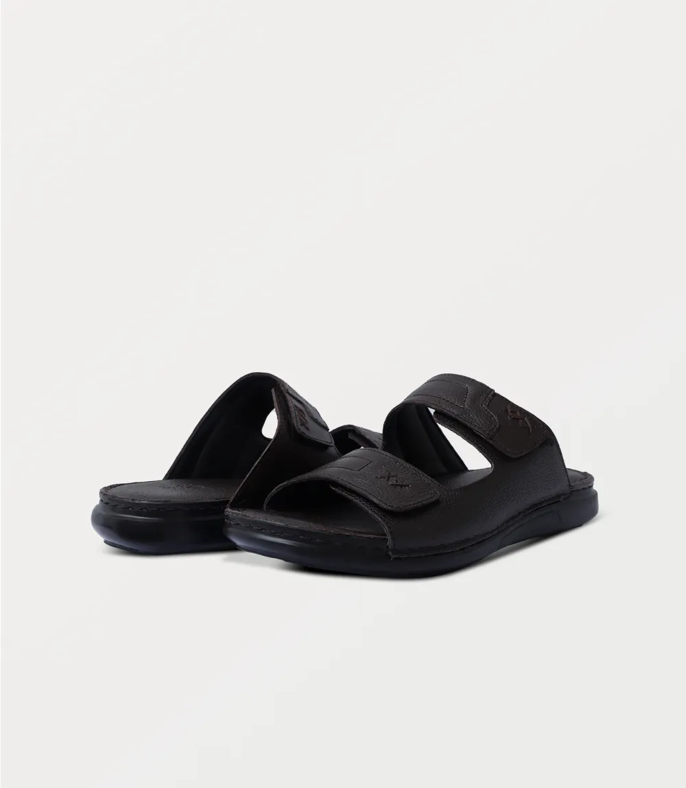 BM6878-ESPRESSO-Men Slipper