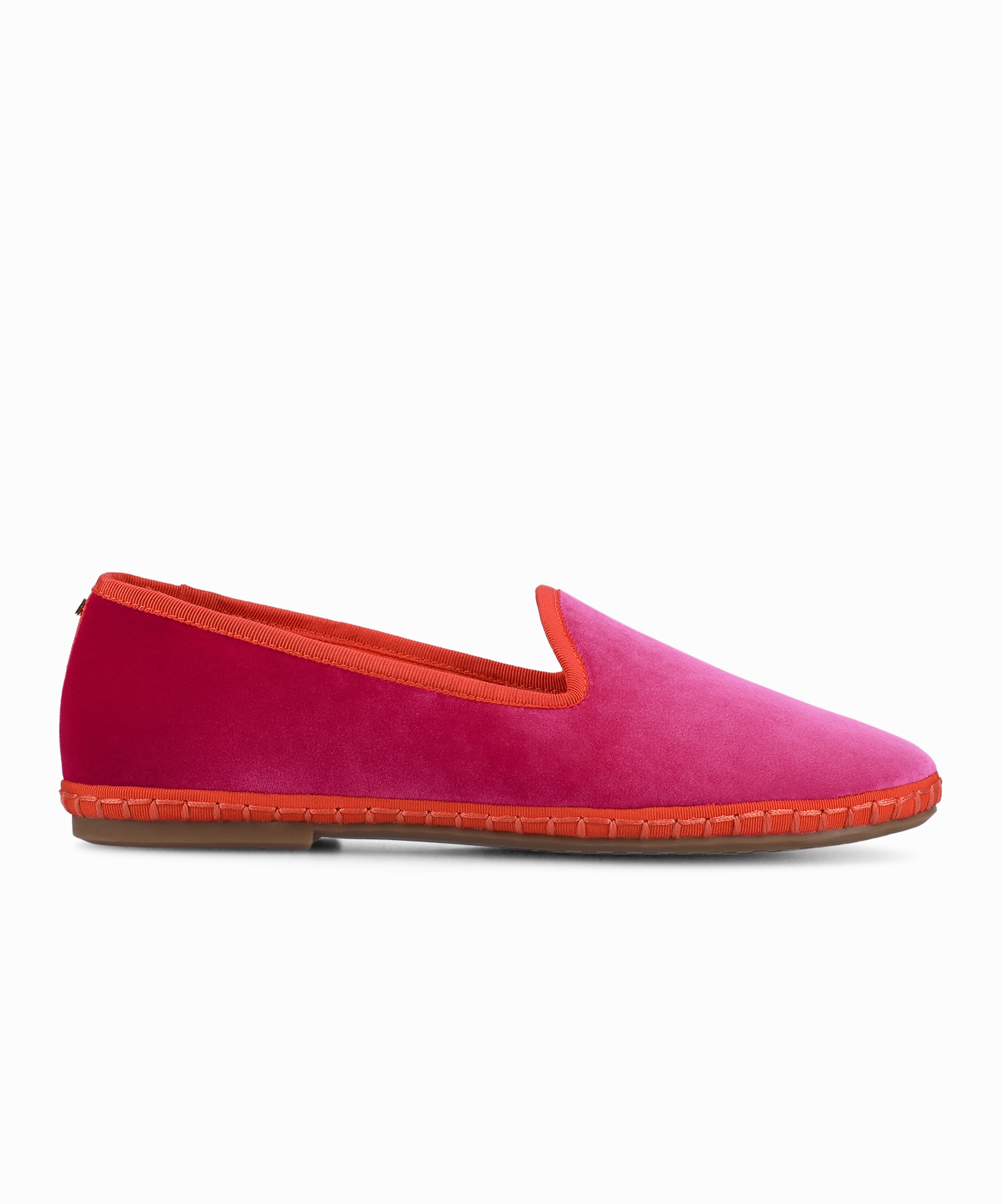 The Heron - Hot Pink Velvet Orthotic Ready Footbed