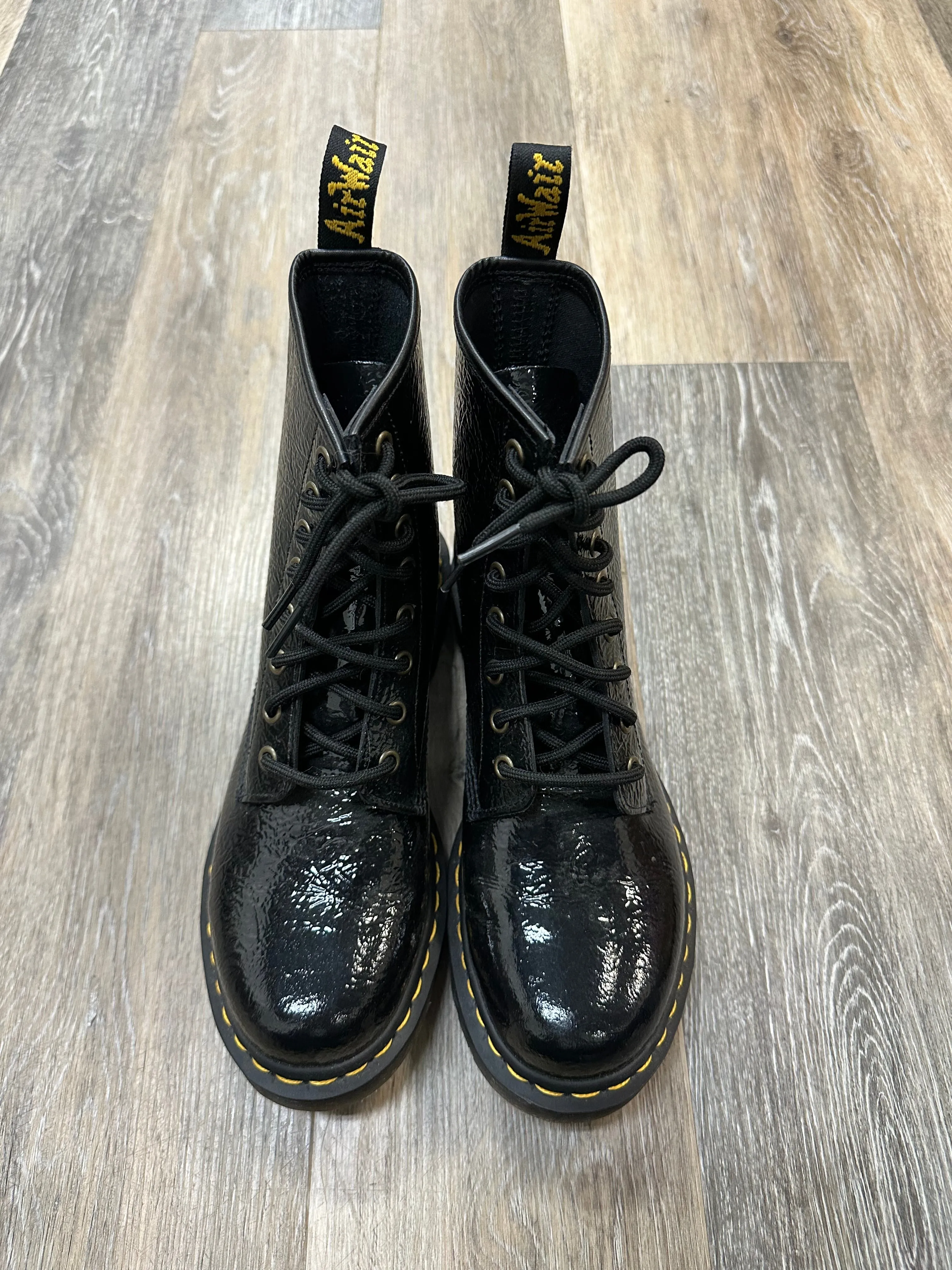 Boots Combat By Dr Martens In Black, Size: 8