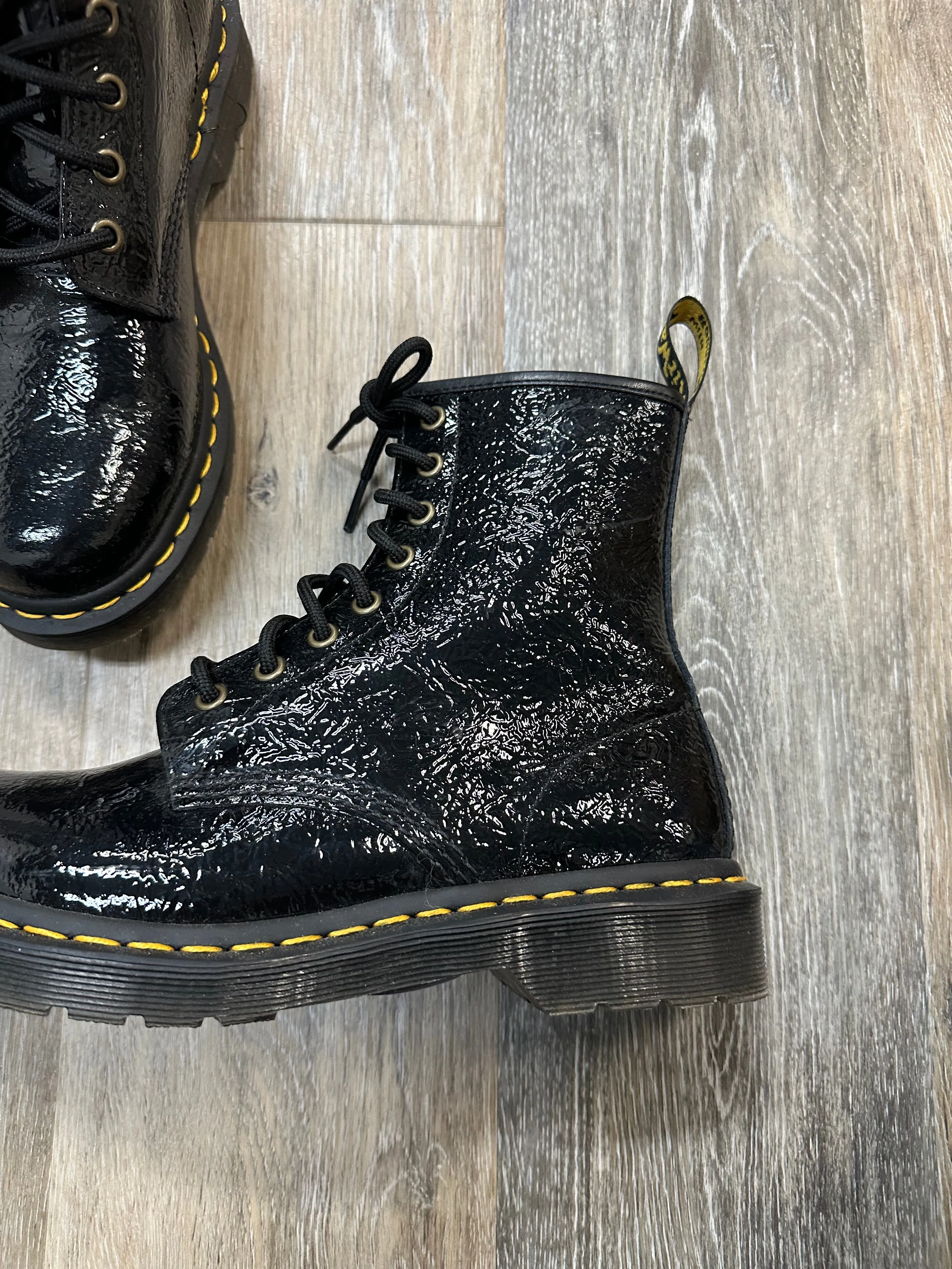 Boots Combat By Dr Martens In Black, Size: 8