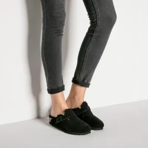 Boston Shearling Suede - Black