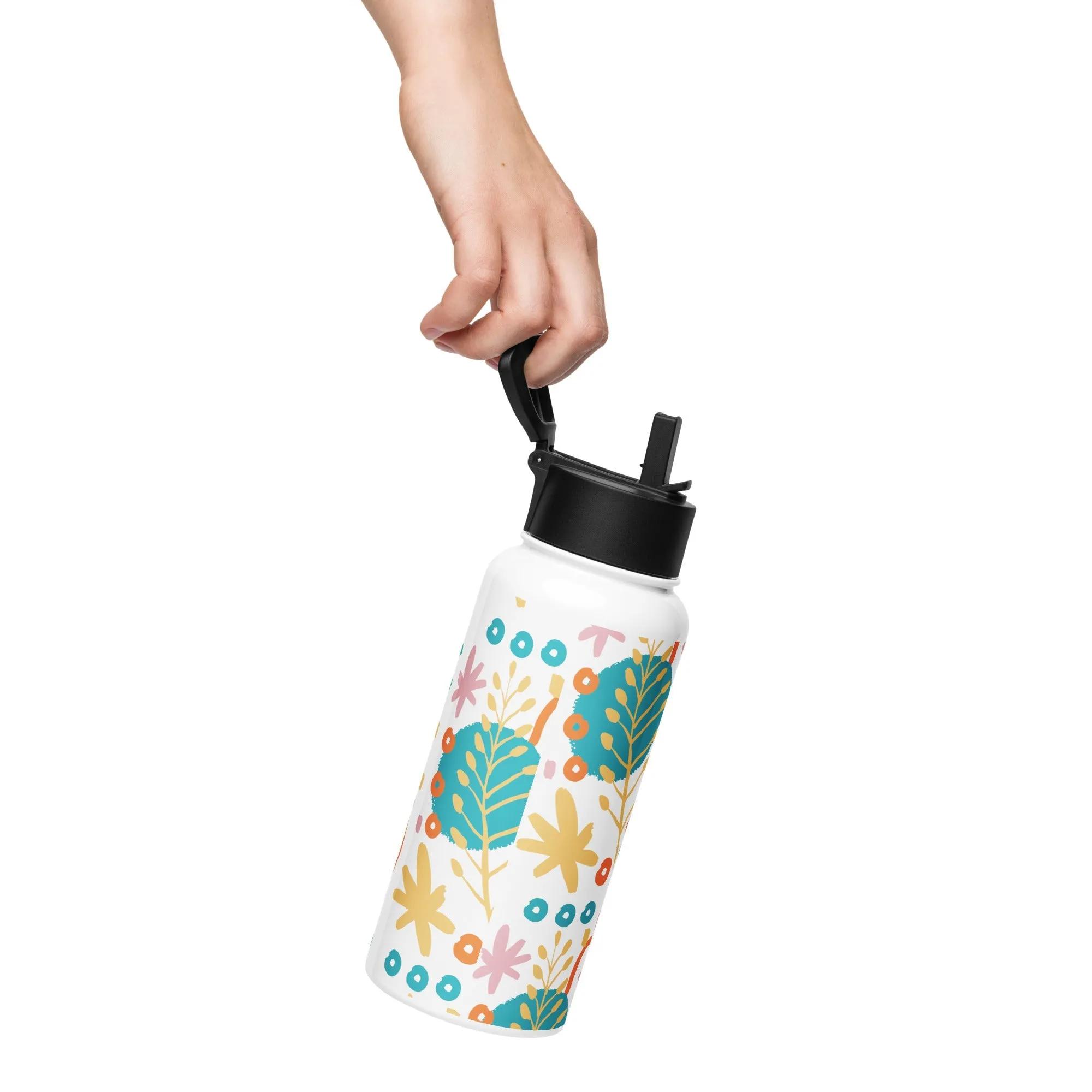 BOTANICAL Print Water Bottle