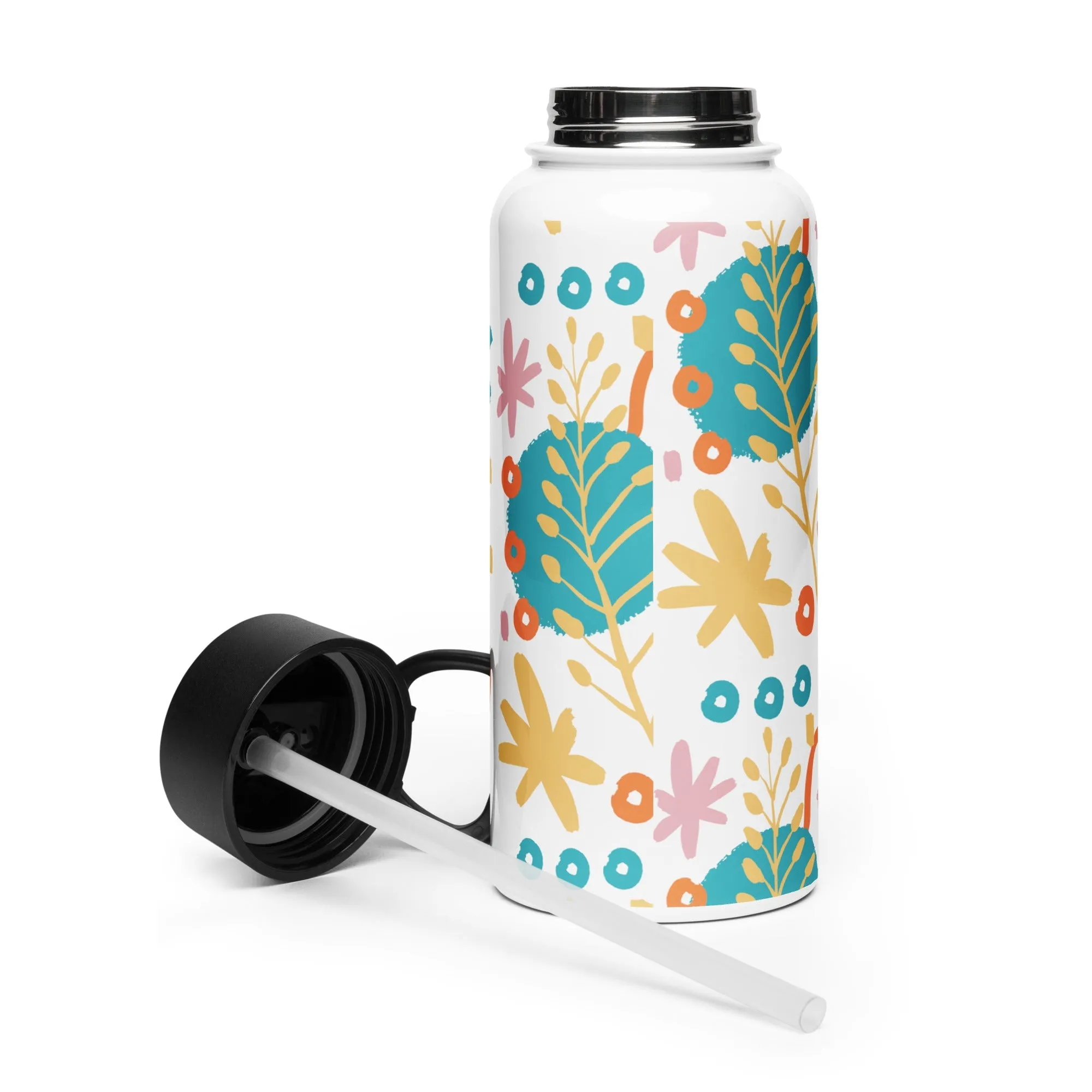 BOTANICAL Print Water Bottle