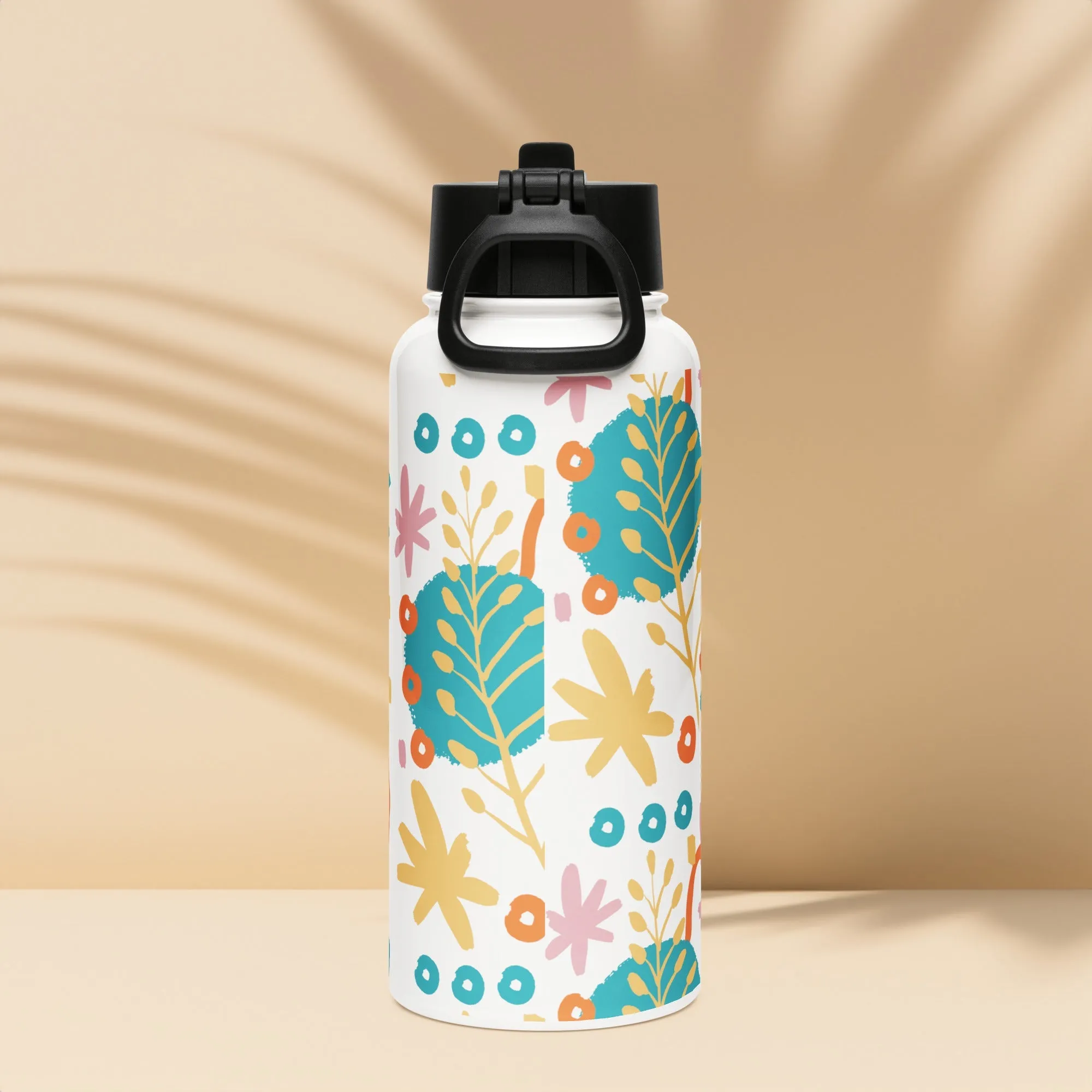 BOTANICAL Print Water Bottle
