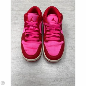 Reinforced Achilles Pad Movement Comfort Shoes Sneakers By Nike In Pink & Red, Size: 7