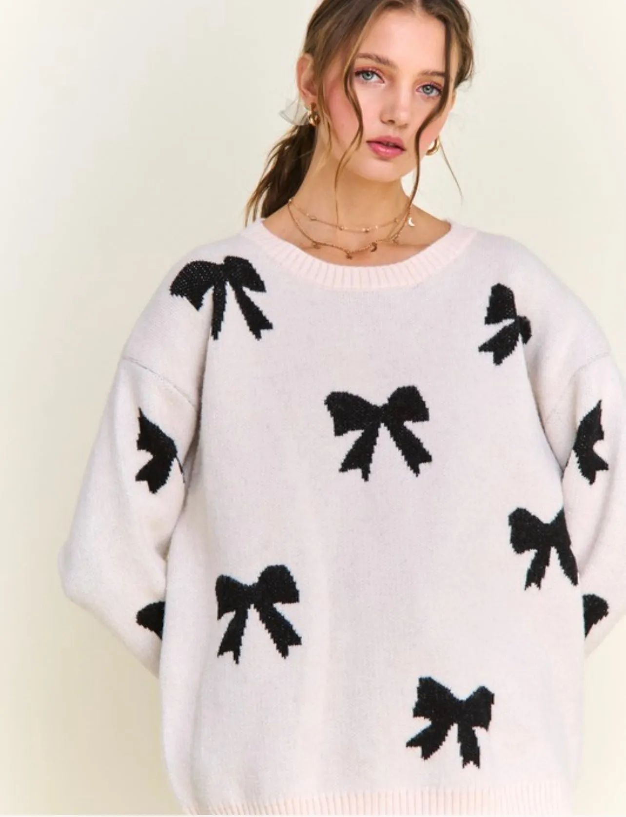 Bows and Thrills Sweater