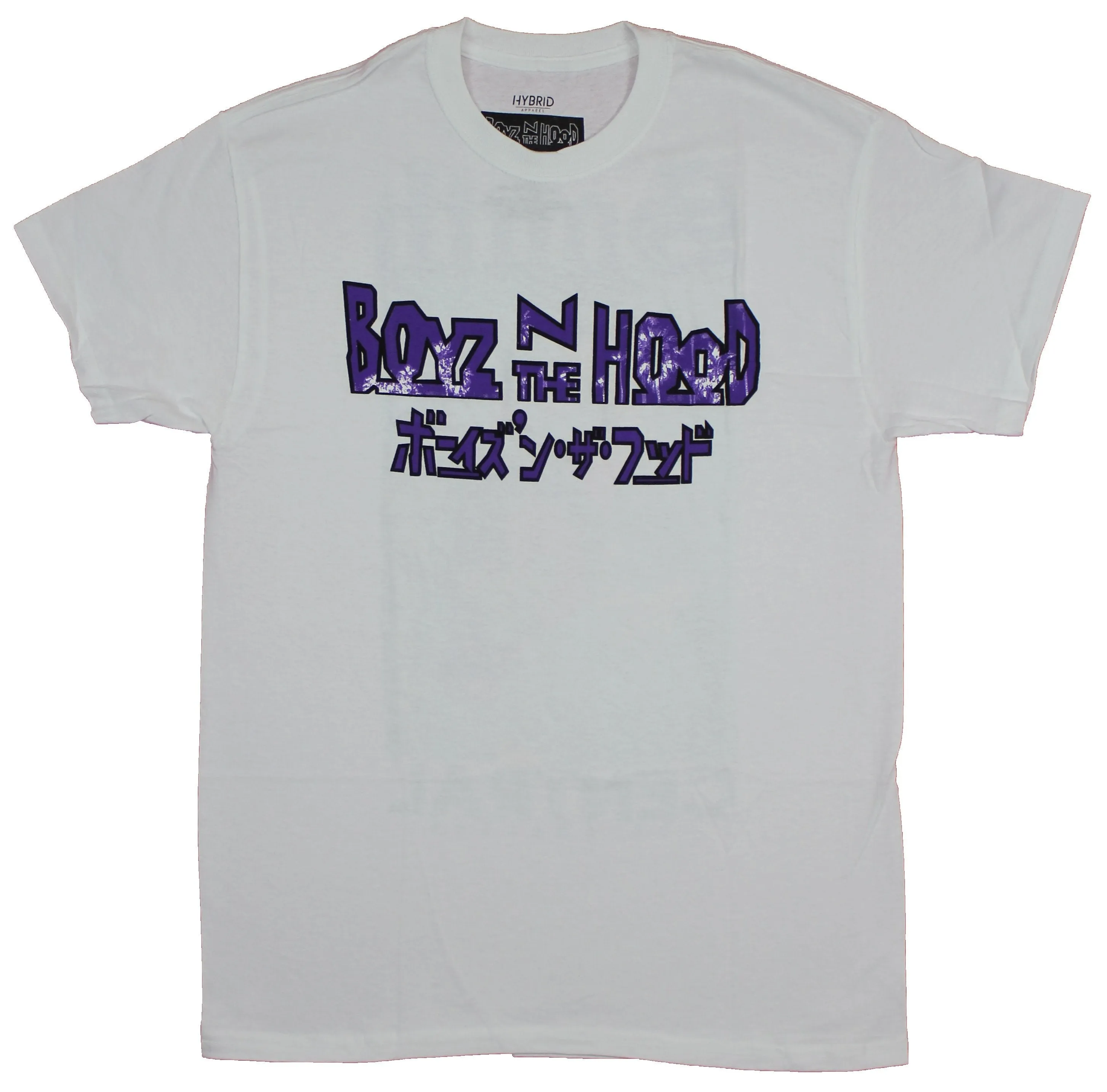 Boys in the Hood Mens T-Shirt  - Classic Logo Front South Central Photo Back