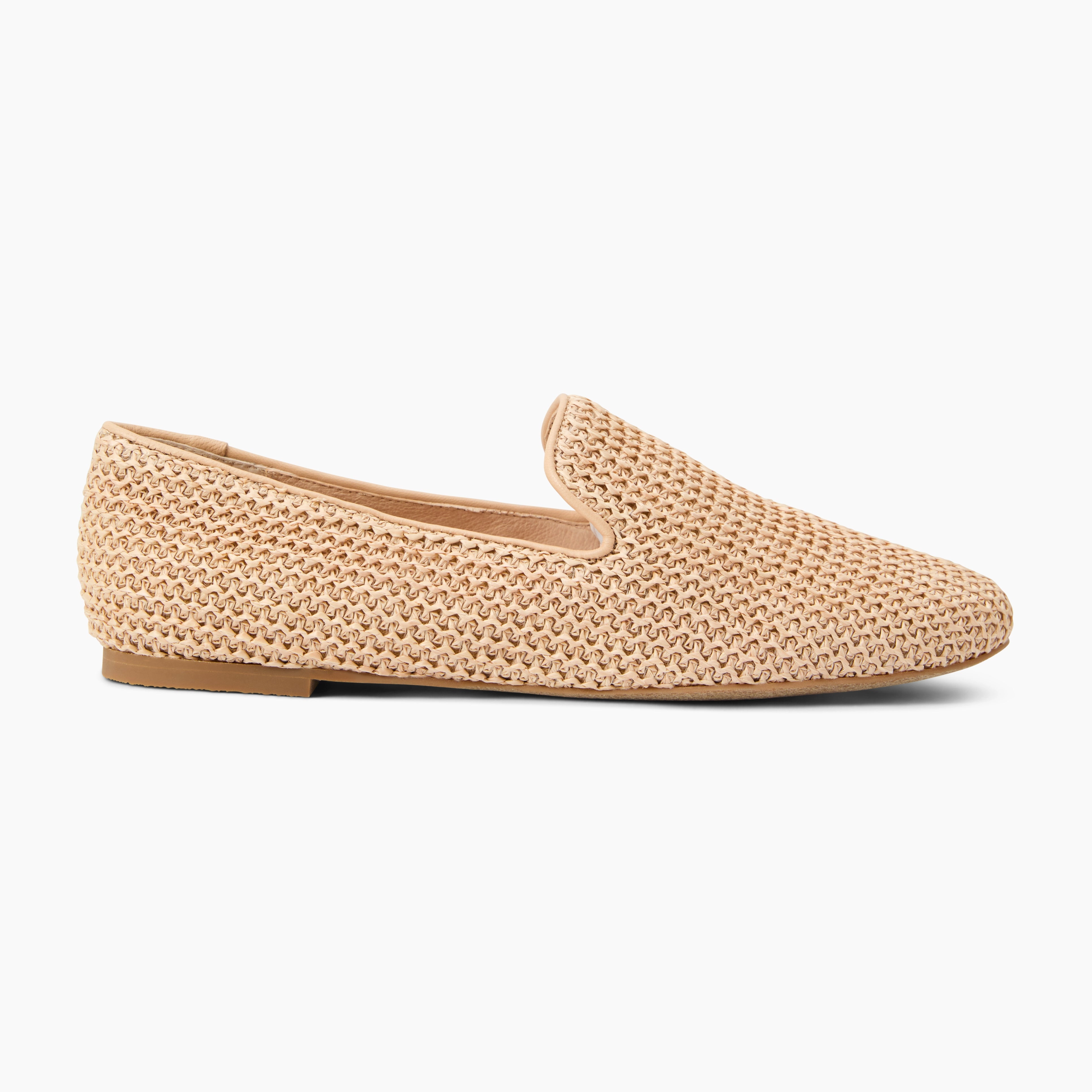 High Glow Sleek Fit Bradley Raffia Loafer