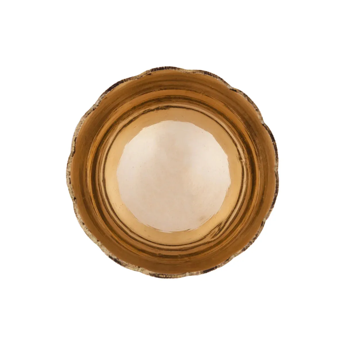 Brass Bowl - 1 x 2.5 Inches | Katora/ Pooja Cup for Home/ 30 Gms Approx