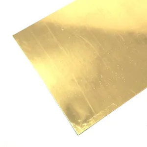 Brass c260 Sheet/Plate Metal- .02"- 1/2" Thicknesses