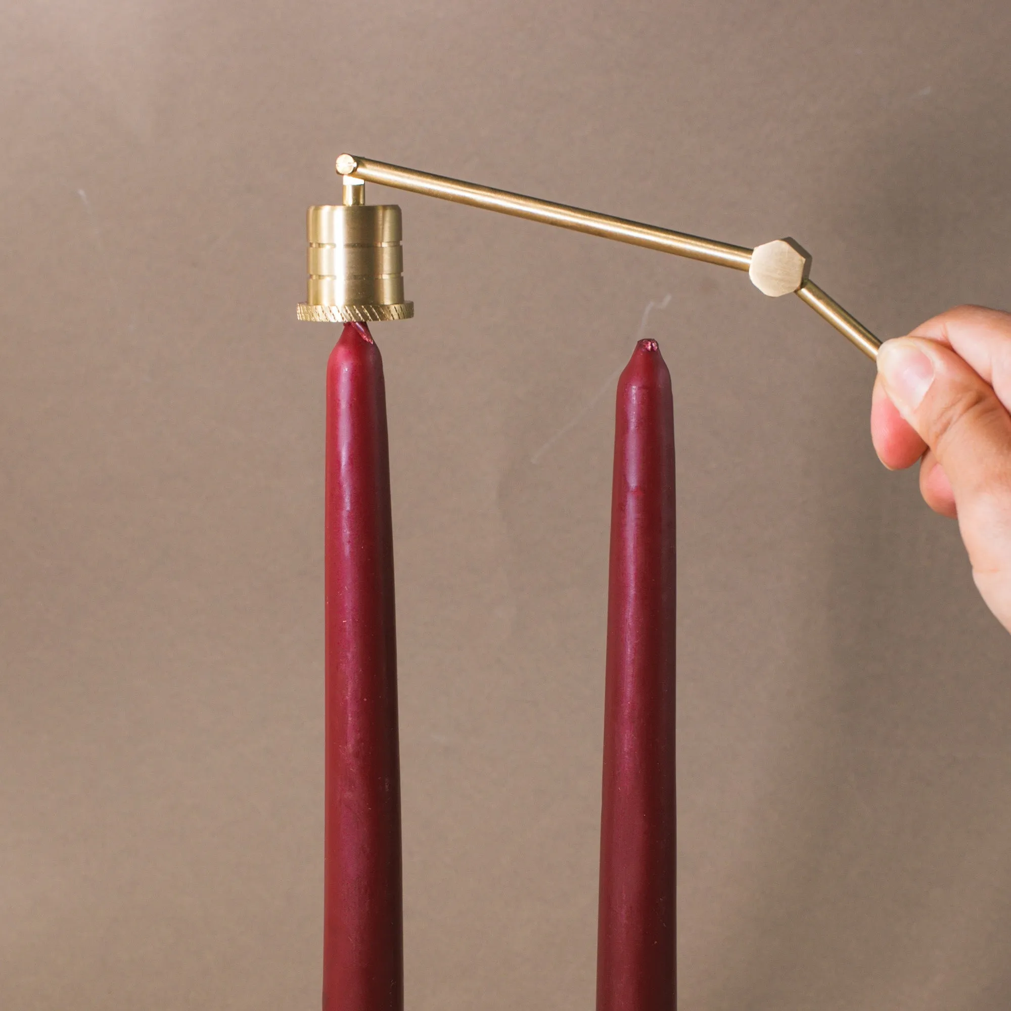 Brass Candle Snuffer