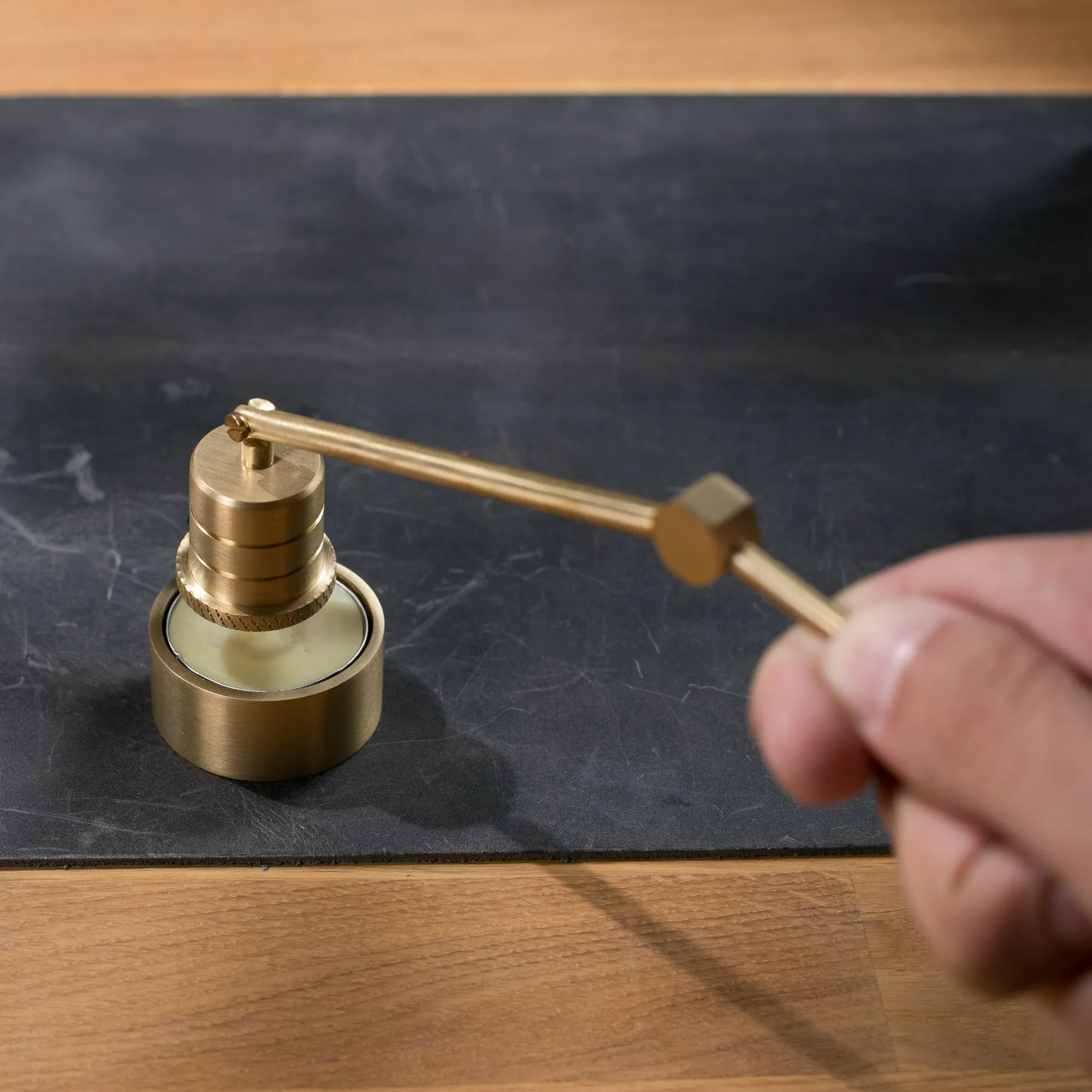 Brass Candle Snuffer