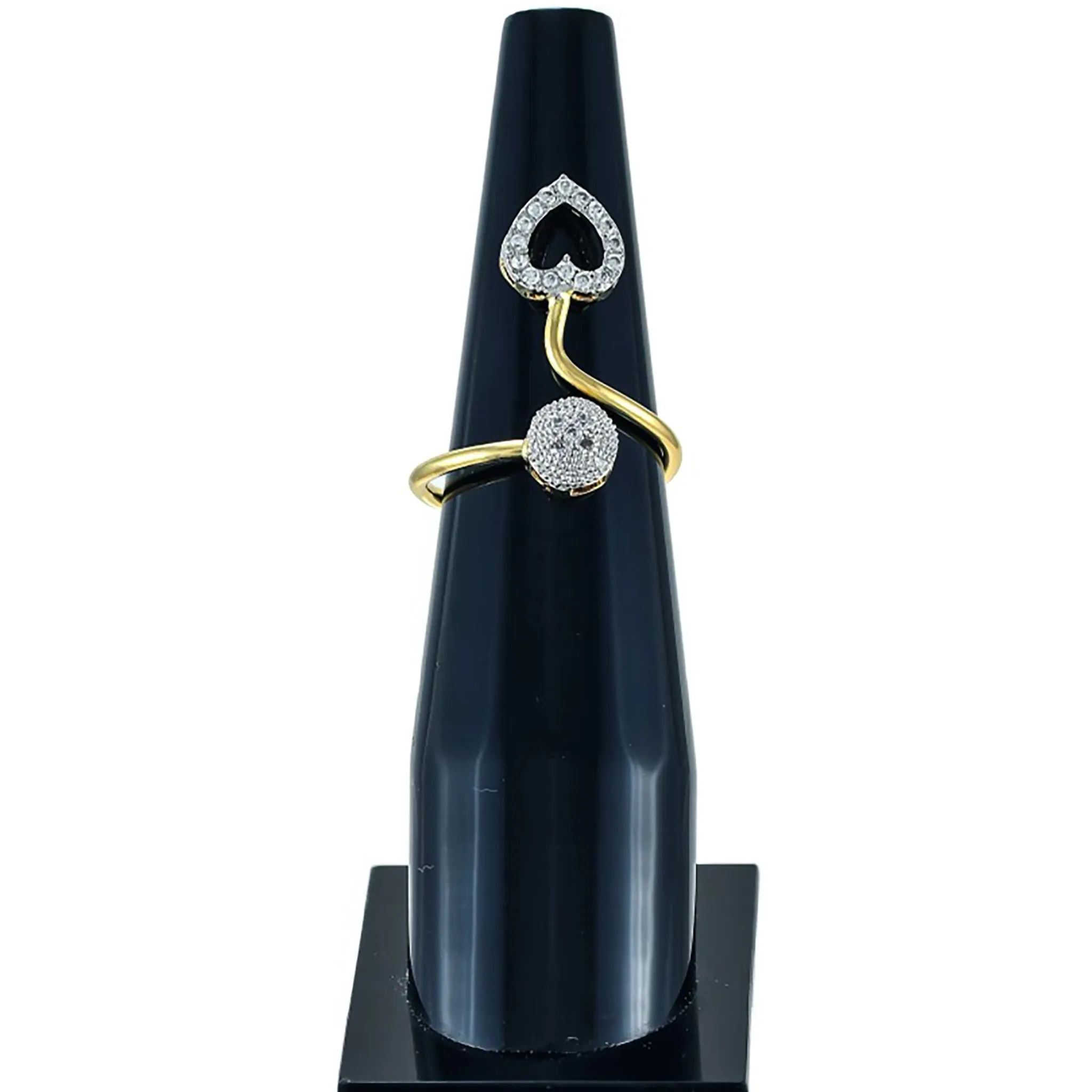 Brass Jewel Set (White, Gold)