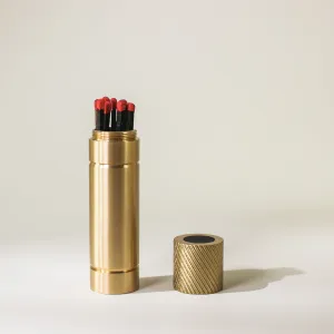 Brass Match Safe - Long