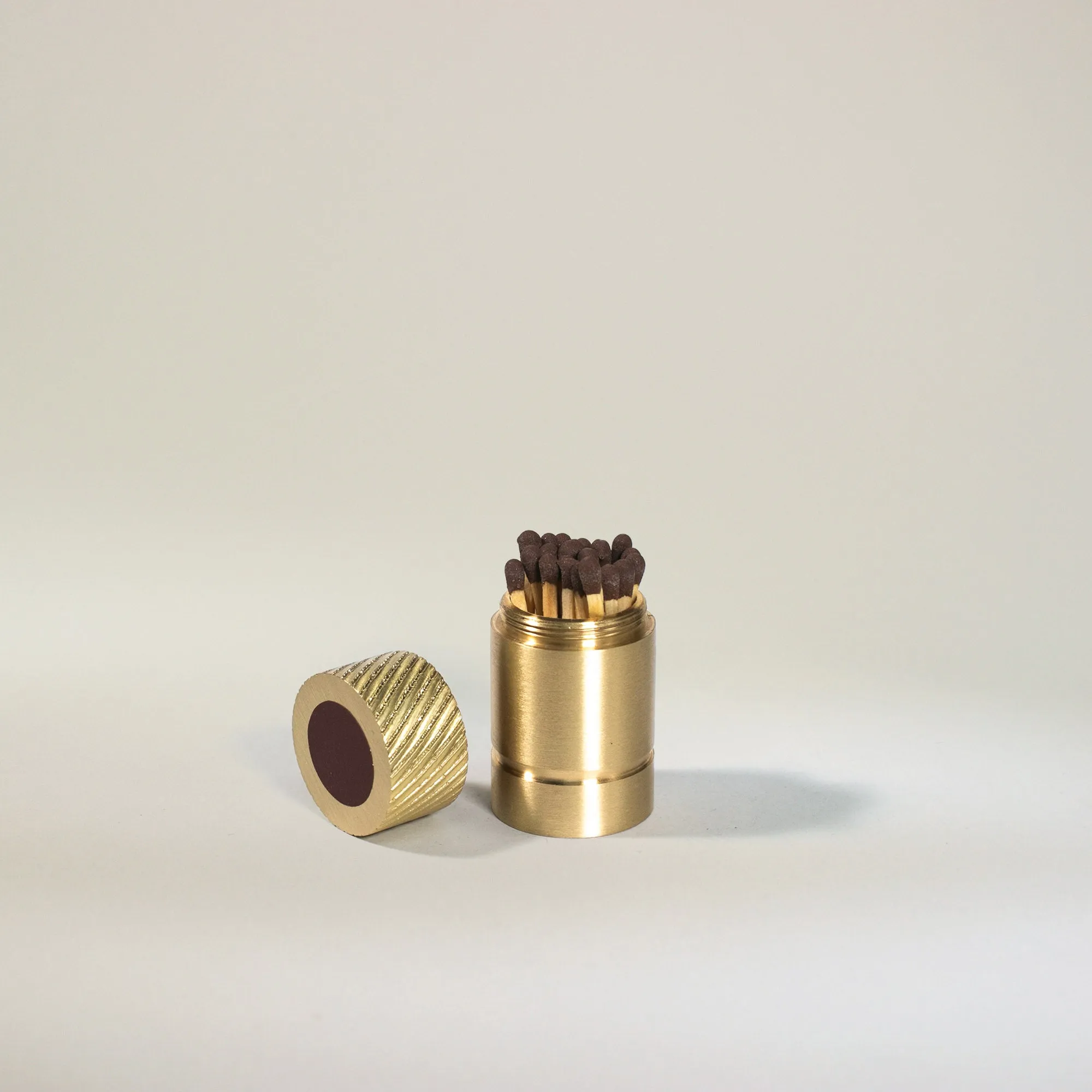 Brass Match Safe - Standard