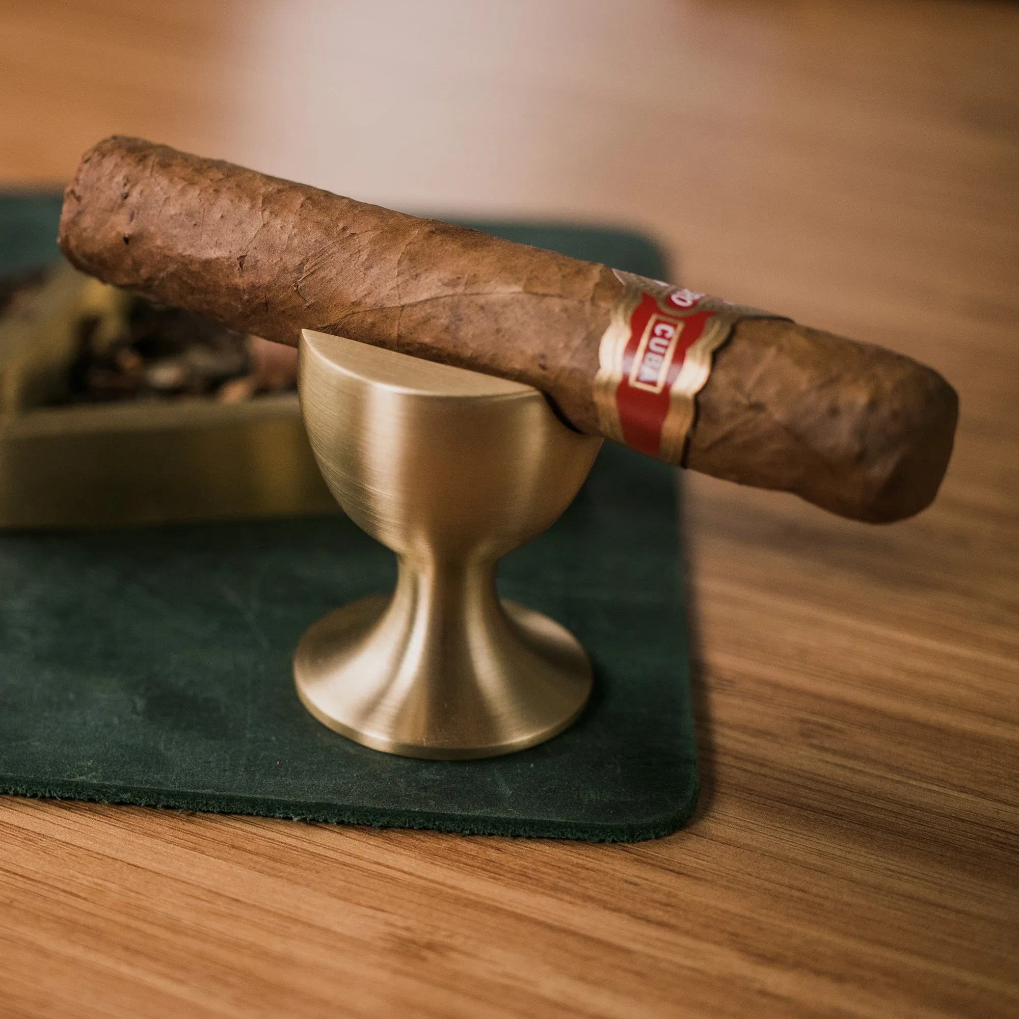 Brass Trophy Cigar Stand