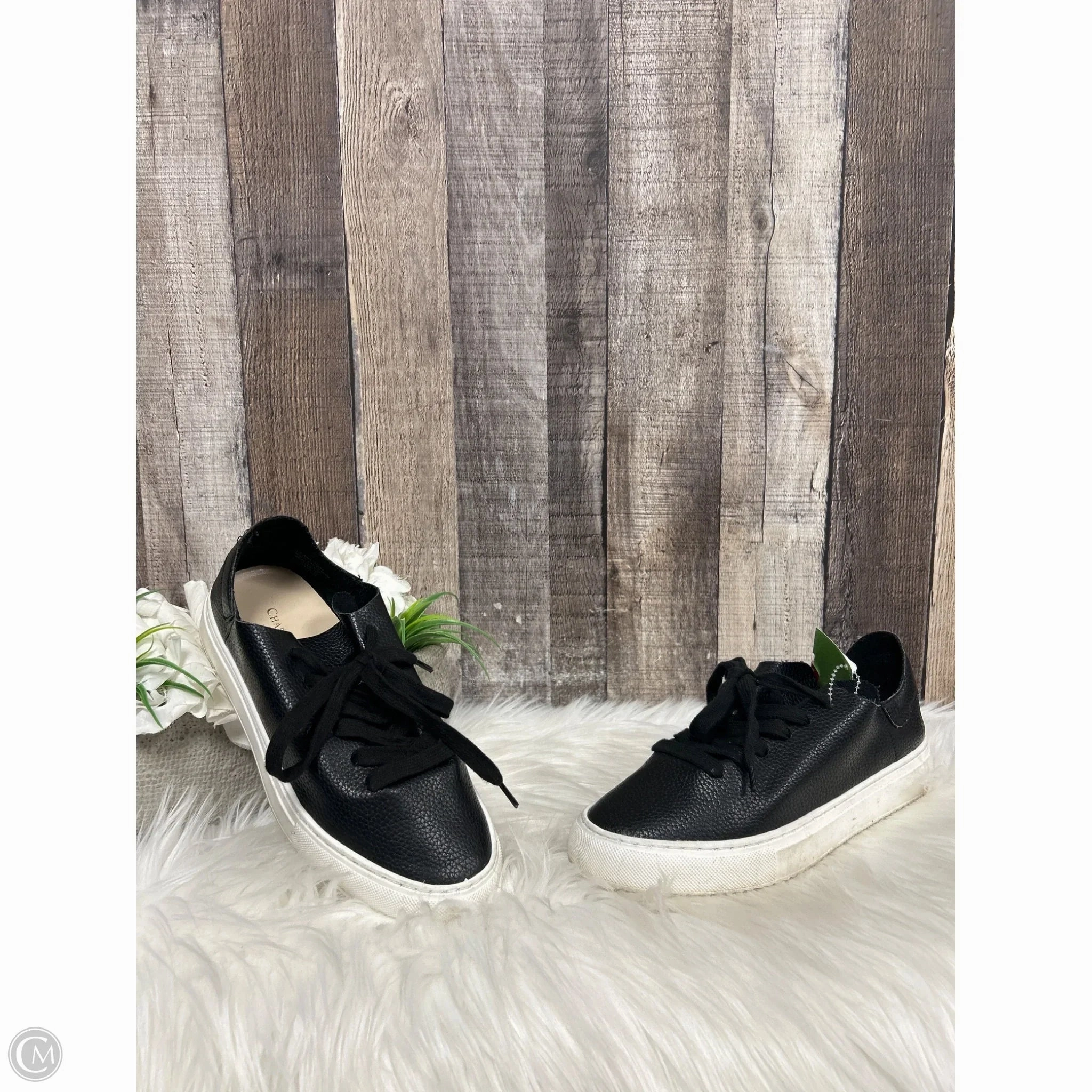 Low noise Reinforced Stitching Shoes Sneakers By Charter Club In Black, Size: 6.5