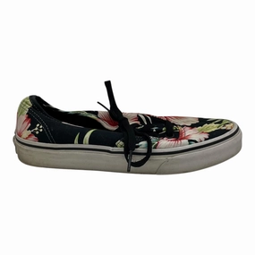 Shoes Sneakers By Vans In Floral Print, Size:7 Weatherproof Footwear