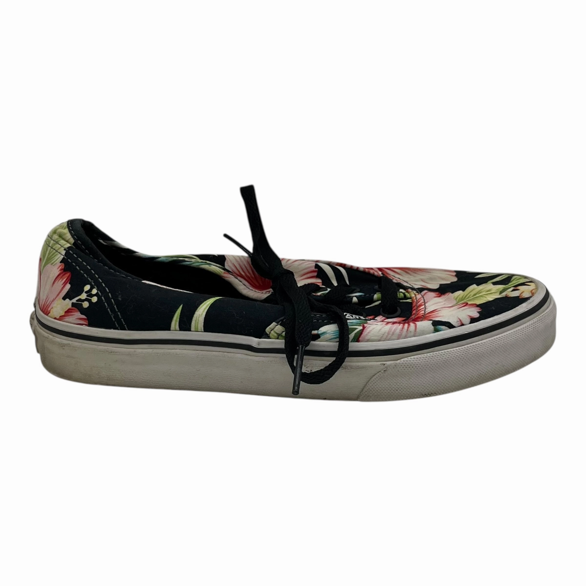 Shoes Sneakers By Vans In Floral Print, Size:7 Weatherproof Footwear