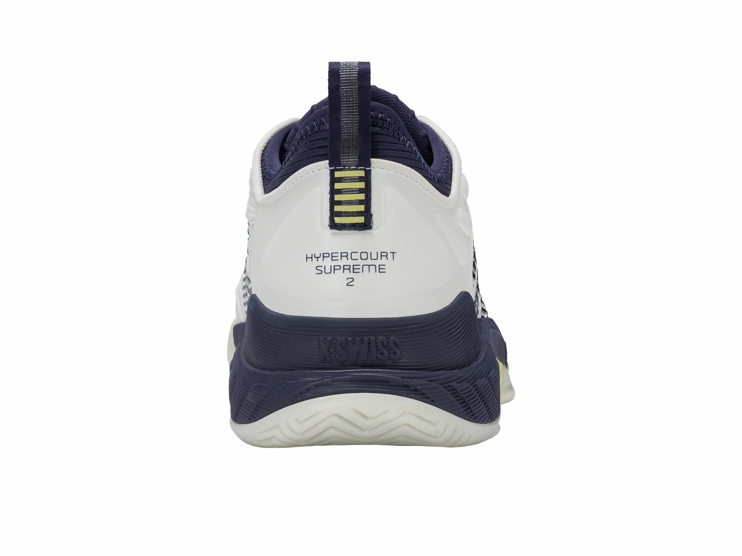 09071-171-M | HYPERCOURT SUPREME 2 | BLANC DE BLANC/NAVAL ACADEMY/LUMINARY GREEN Dual Density Foam Layers