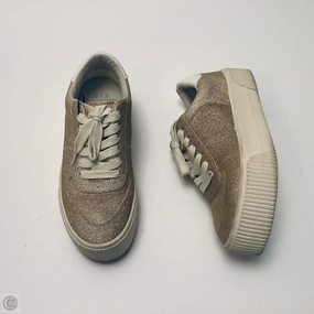 Zip Up Shoes Sneakers By Mix No 6 In Gold, Size: 6