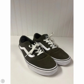 Casual Routine Active City Shoes Sneakers By Vans In Green, Size: 11
