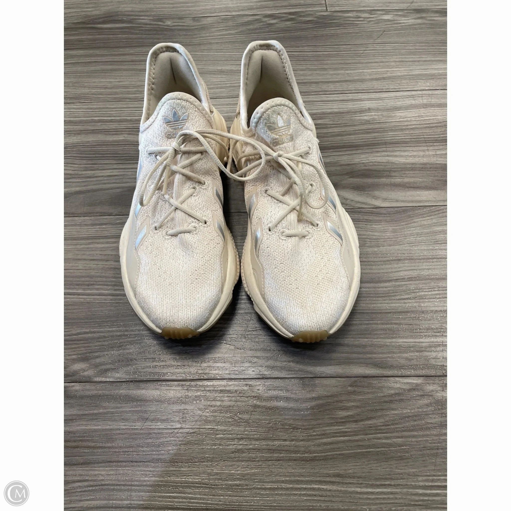 Running   Ready Shoes Sneakers By Adidas In Cream, Size: 7.5